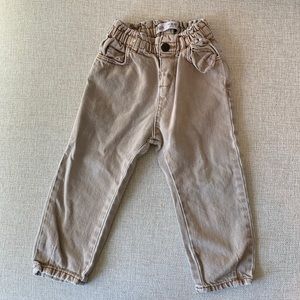 Zara paper bag boys jeans